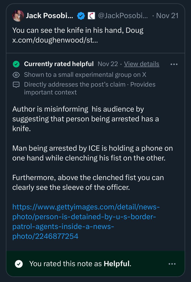 Anonymous tweet media