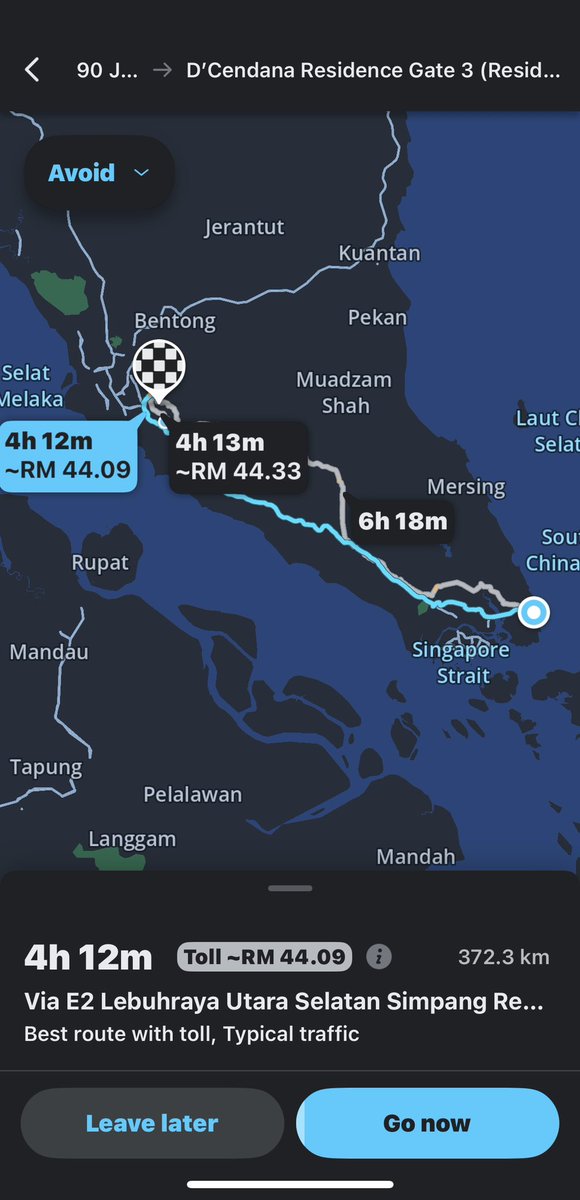 Aku drpd desaru ke semenyih ni hantar barang cust then balik melaka van 9FT kosong seluas luasnya. Maybe before 1 pagi sampai.. Ada siapa2 nak kirim apa2 shj kecuali yang haram2 boleh la roger aku ye. Kalau ada org nak tumpang pun blh.