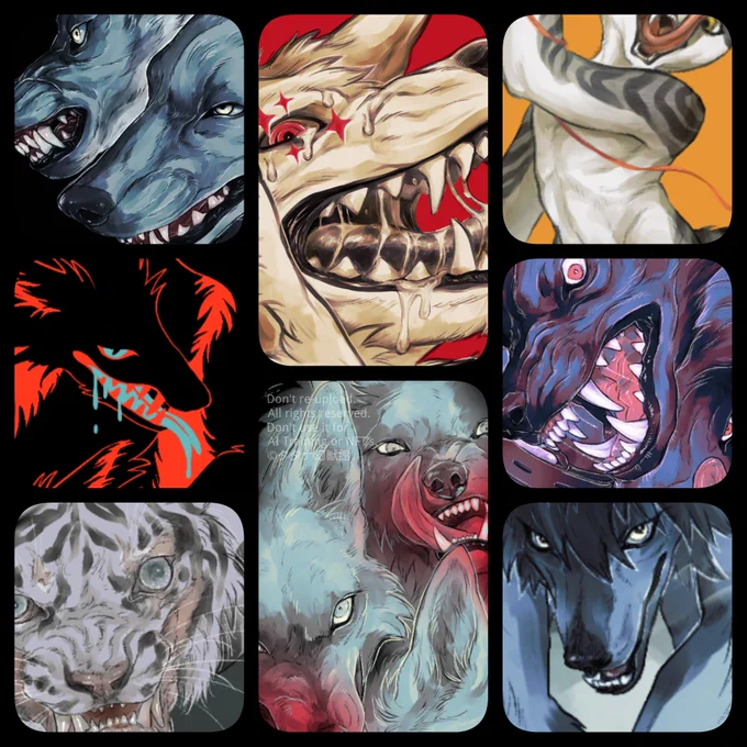 【新刊 MOSTRO】 A5/52P 2021〜2025年のイラストから怪物・獣人をテーマに51作品を収録。 12/6-8 #獣人展 にて販売→12/12以降通販予定 ▼通販ページ