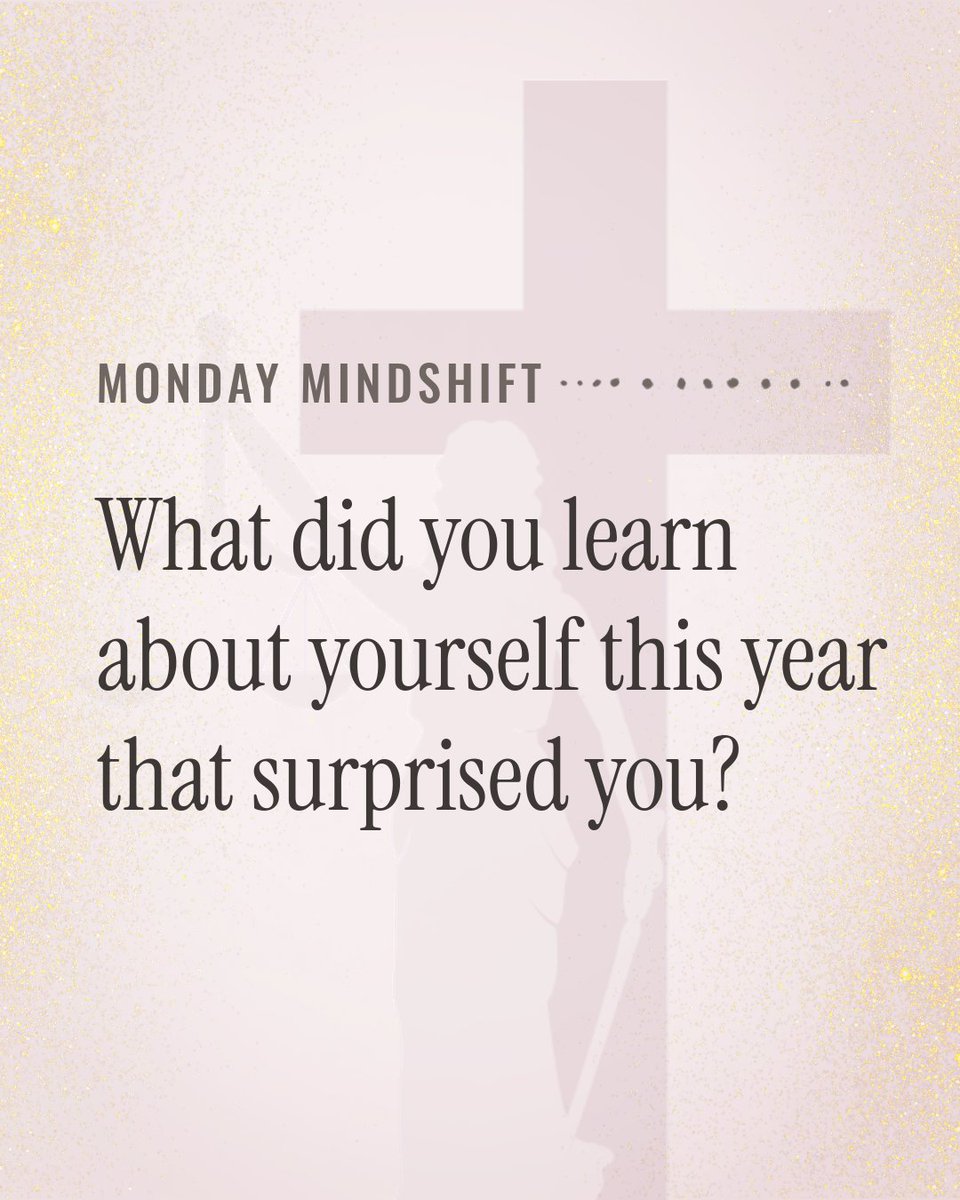 attorneytanya's tweet image. A new year is coming, but first: a moment to look back. If you’re willing, share your answer in the comments. Your reflections may help someone else today. #MondayMindshift