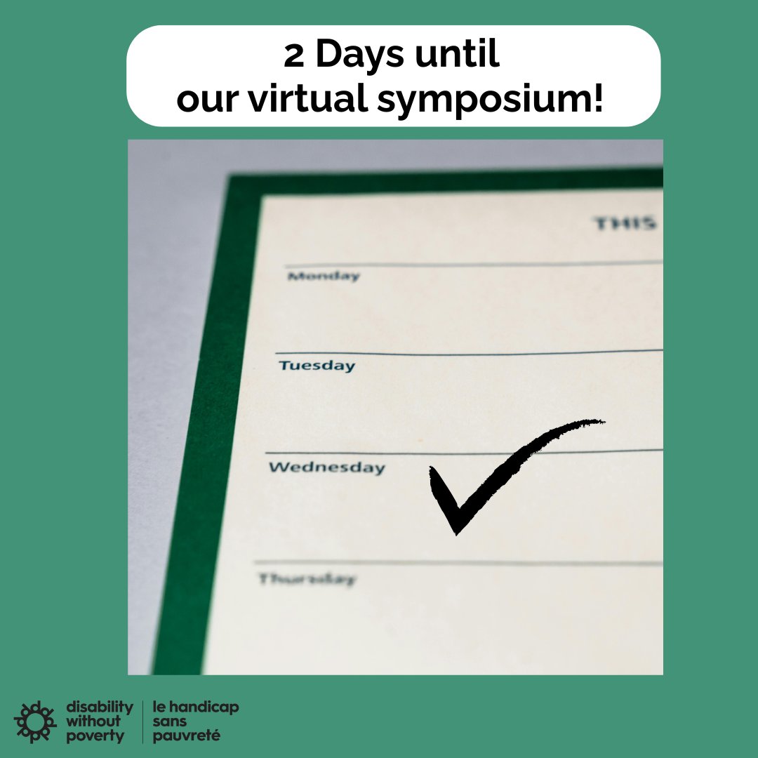 2 days left! 

We are excited for a day of learning and exchange as we hear from experts, advocates, academics, and community leaders. 

We will also be revealing our 3rd Annual Disability Poverty Report Card. 

Signup here: bit.ly/48cqXbP

#IDPD2025