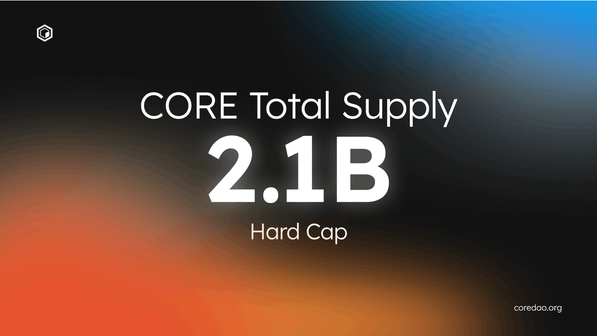Coredao_Org's tweet image. The CORE token is the centerpiece of the Core economy.

Every user needs it to transact. Every product needs it to compete.

2.1B fixed supply. 🔶