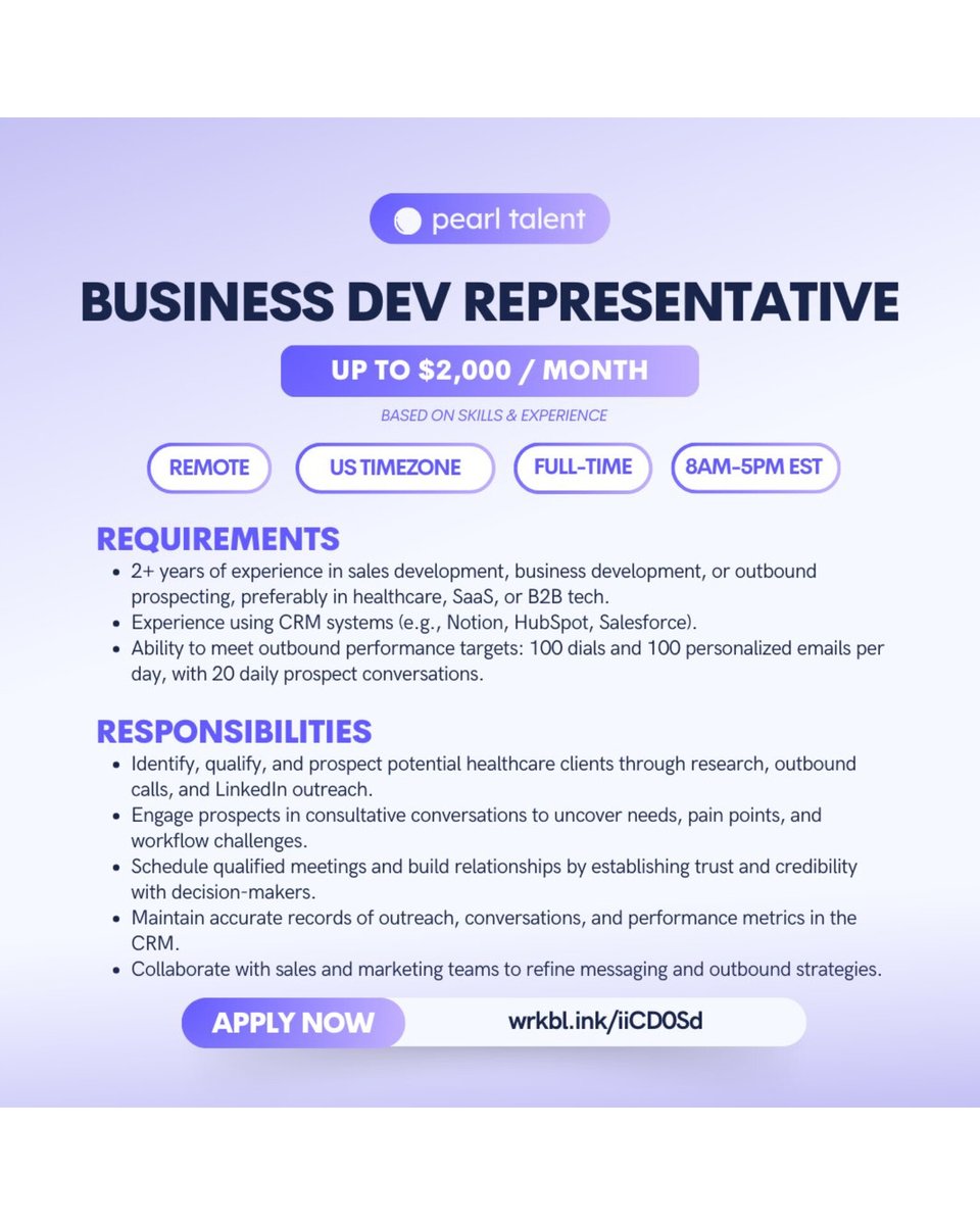 New Job Listings!
Don’t scroll past this, there are several open roles worth applying for this week.

Know someone who’s #opentowork? Tag them. 

#hiring #jobs