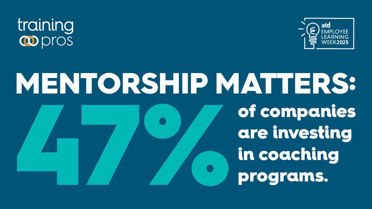 TrainingPros's tweet image. Coaching isn’t just for executives anymore. More companies are scaling coaching and mentoring to boost development, retention, and connection. As internal and digital options grow, #LearningAndDevelopment is getting more personal. How are you using coaching? #WeAreTrainingPros