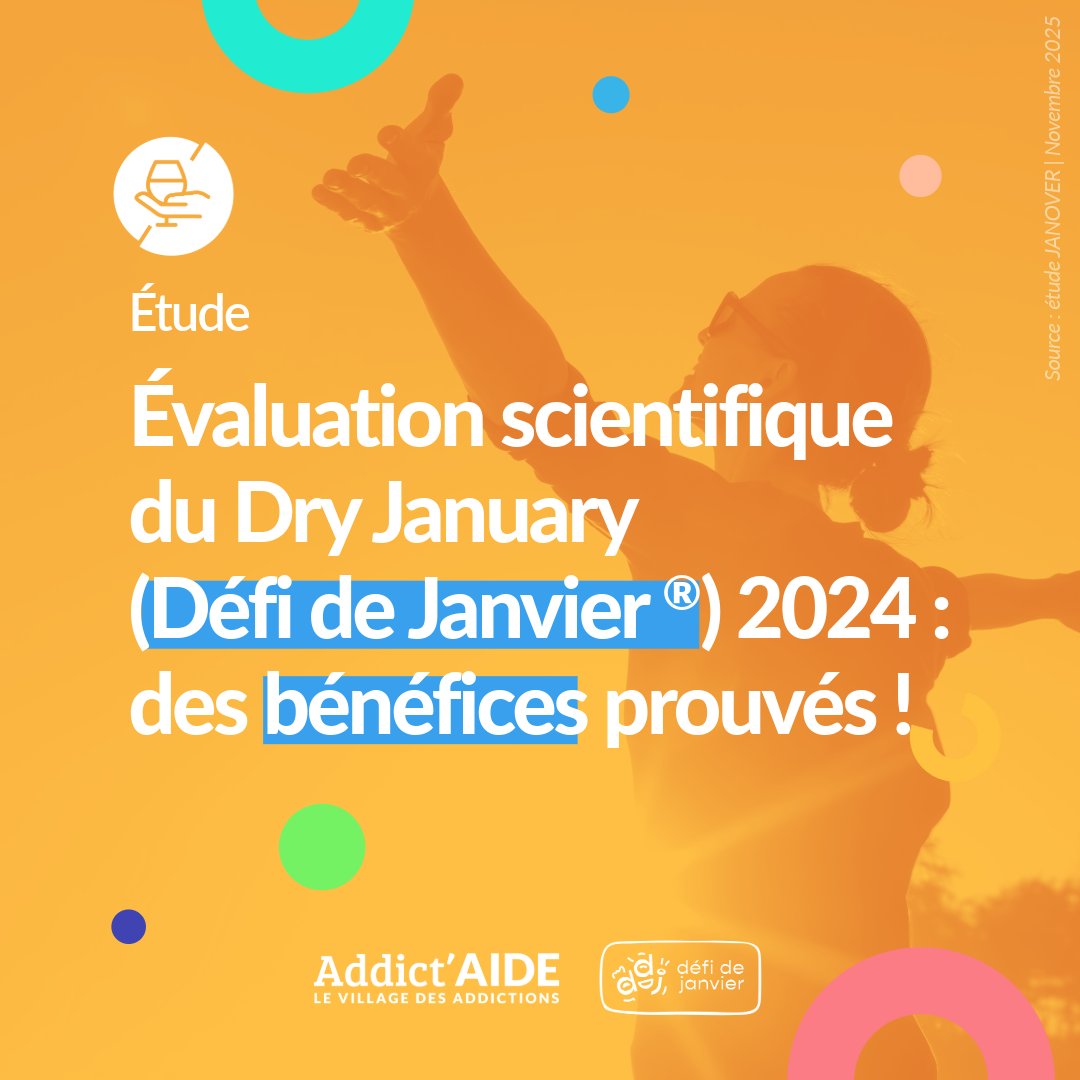 Addict_Aide's tweet image. Cette 1ère étude 🇫🇷 sur le Défi de Janvier présente des résultats positifs sur :
😴 le sommeil,
😊 le bien-être mental,
🏃🏻 la santé physique,
✋ la capacité à refuser l'#alcool.

Les bénéfices sont encore + nets pour ceux qui vont au bout.

En savoir + 👉 addictaide.fr/evaluation-sci…
