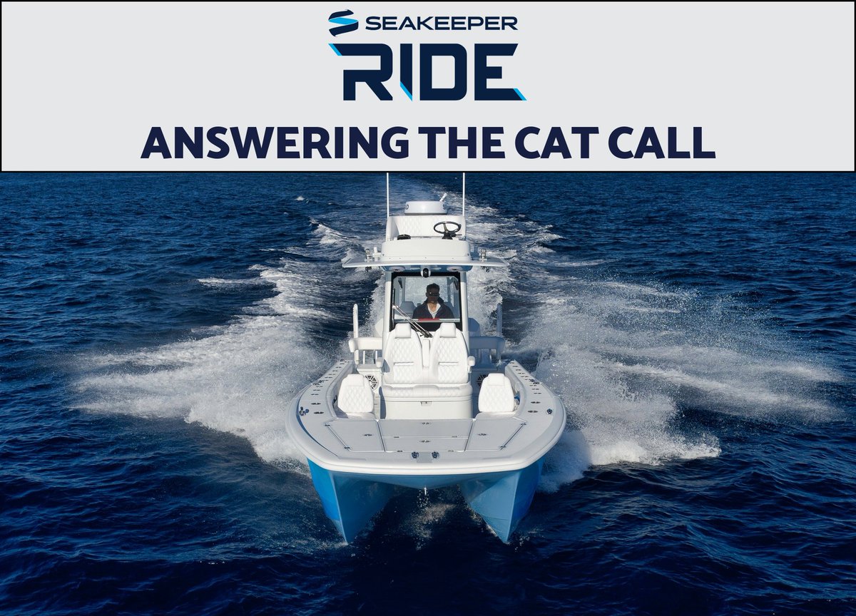 Early next year, Seakeeper will introduce custom software to provide catamarans with enhanced underway stabilization and enable them to naturally bank into turns. Also, don’t forget to take advantage of the Seakeeper Ride Last Wave of Savings Promotion! cwr.link/kNVwmK0
