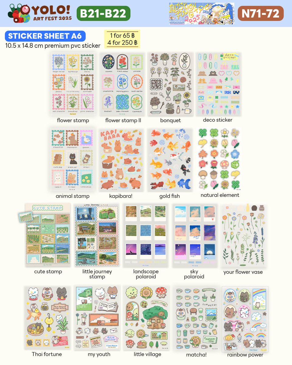 poloidworld's tweet photo. ใบเมนู #YOLOARTFEST2025 #IFEXPOWINTER2025 📒🎄 (3)

YOLO 🧺B21-22
IFEXPOWINTER 🧺N71-72 https://t.co/IMucs1juHt