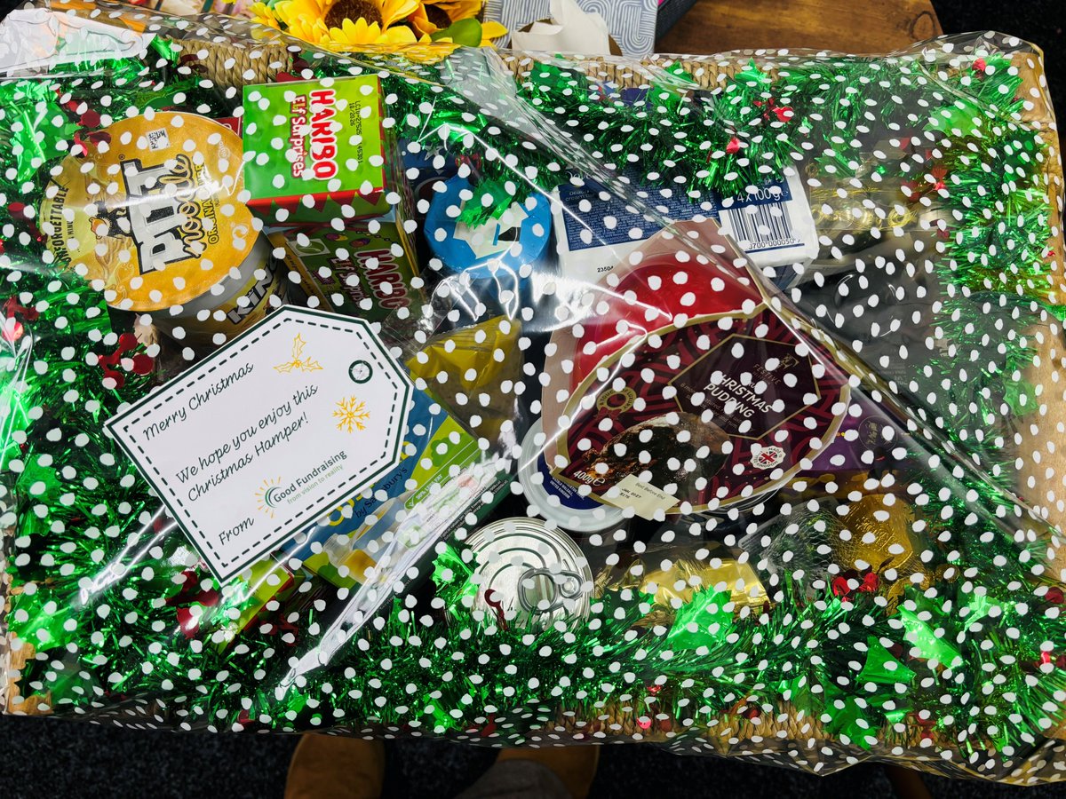 Goodfundraisin1's tweet photo. Our Reverse Advent Calendar hamper is finally full and we're ready to drop it off at @stgeorgeslupset for their Fun Day on Saturday!

This hamper has been put together by the team here, adding a thoughtful item each day through November to help sread warmth and kindness. https://t.co/rlV3WbhorM