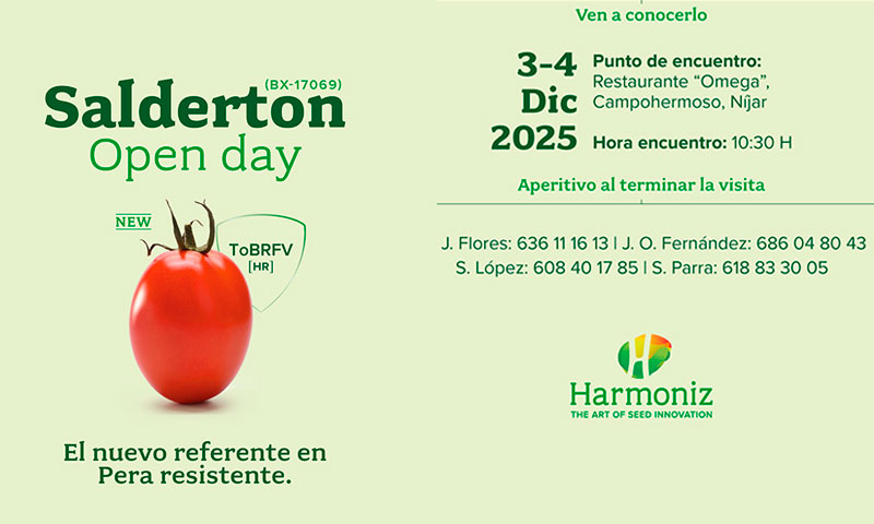 📢📢Días 3 y 4 diciembre. Jornadas de tomate pera Salderton de #Harmoniz 🍅
agroautentico.com/2025/11/dias-3…

#agricultura #agro