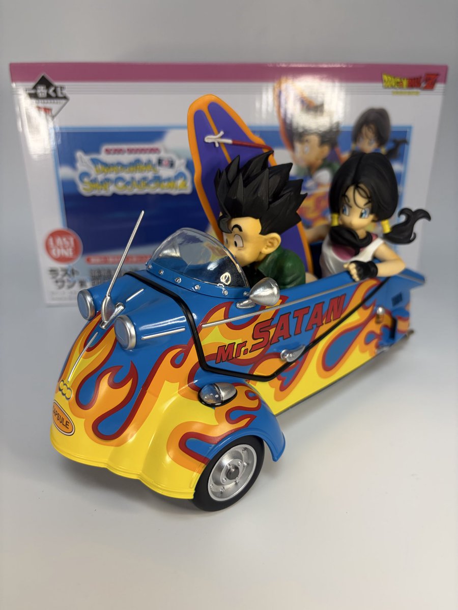 Censura? O carro do Gohan, na coleção Ichiban Kuji Dragon Ball