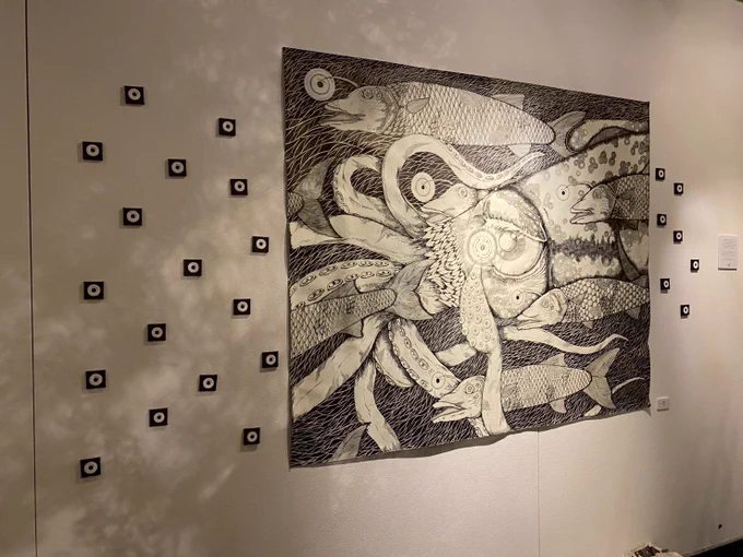 グループショウ 『NAUTILUS DIVER』 搬入がおわりました! 明日11時より、名古屋のアートスペースA-1さんにて開幕です。 今回、合作がストーリー仕立てとなっています。物語にも力を入れましたので、空間と共に楽しんでいただけましたら幸いです