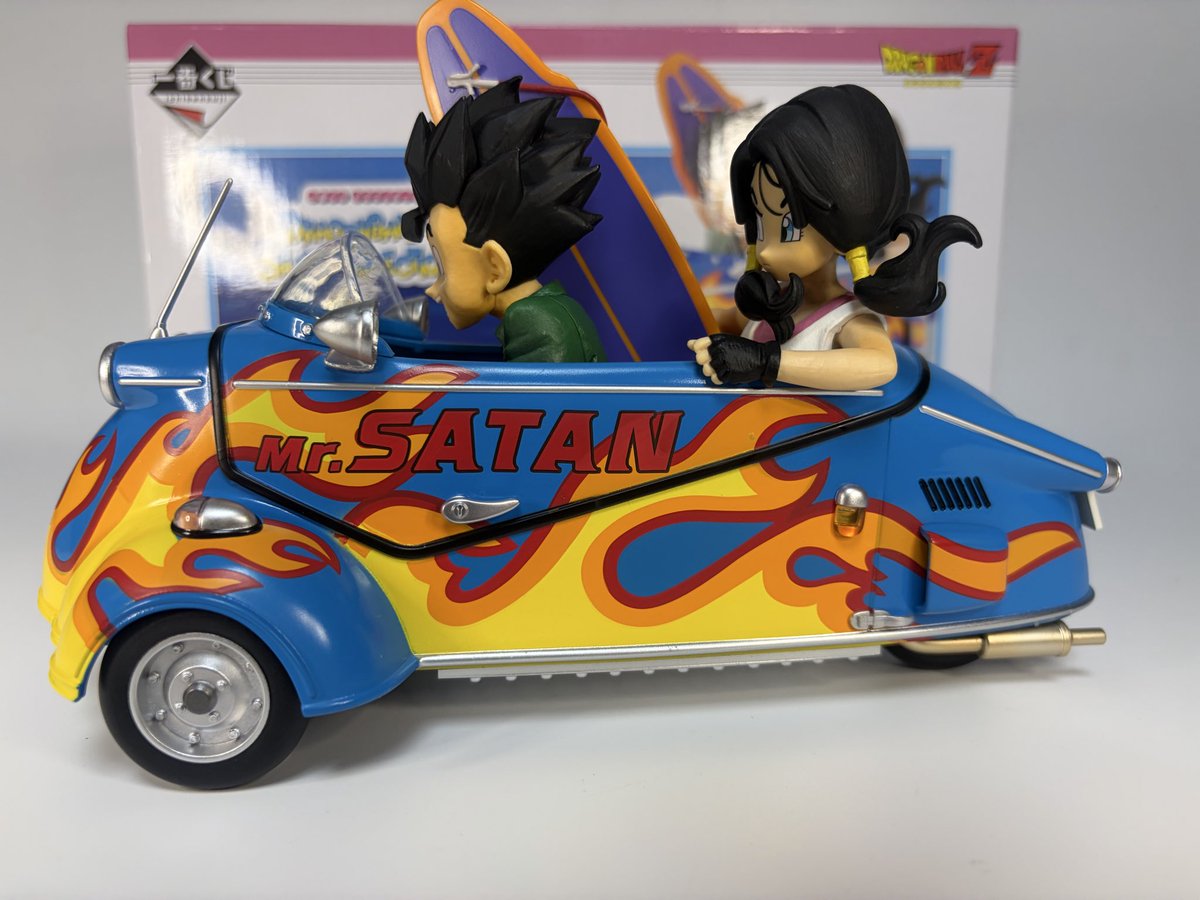 レプリカ　置物 Censura? O carro do Gohan, na coleção Ichiban Kuji Dragon Ball
