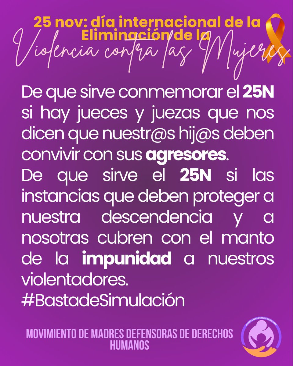 MMDDHHMx's tweet photo. DIAS ACTIVISMO #25N
No queremos #PanyCirco
#NoMasSimulacion Exigimos acciones que realmente eliminen todas las violencias que las #niñas #adolescentes y #mujeres padecemos ¡Justicia! #elsilenciogrita #eldolornosearchiva https://t.co/MrsLSa42ai