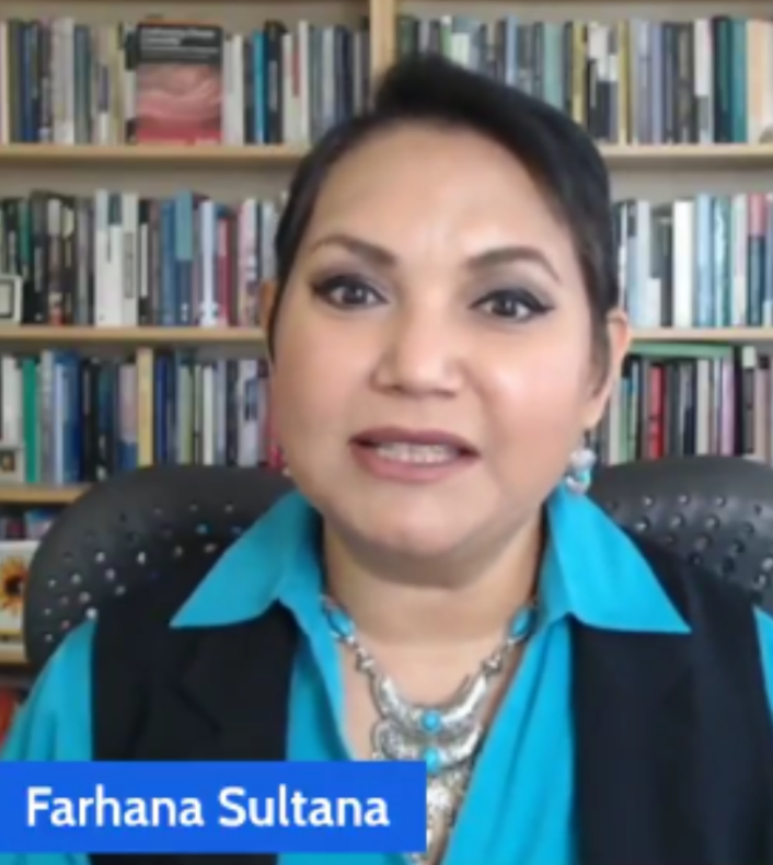 NizNellie3's tweet image. 🚨 It&apos;s been 82 days since Charlie Kirk was murdered.

Professor Farhana Sultana, Syracuse University, here from Bangladesh.

Read her words celebrating the death of a U.S. citizen. After you&apos;ve finished puking, tell me why she&apos;s still employed and allowed to remain in America.