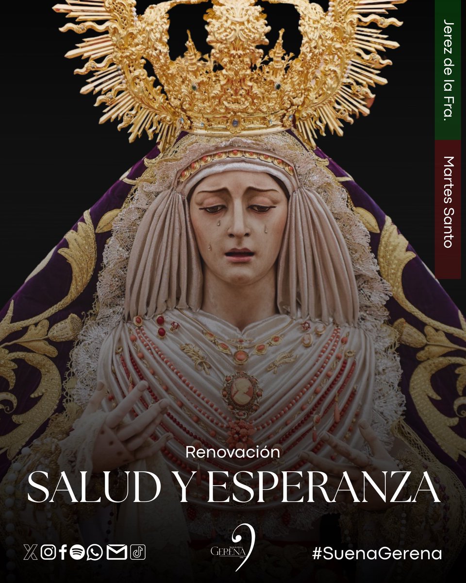 ♥️ ¡Tres #MartesSanto más junto a la Reina de #SanBenito!

🥰 Agradecemos a nuestra querida Hermandad de la Clemencia la confianza depositada en nuestra formación.

😎 ¡Nos vemos el 31 de marzo en el Polígono! 

📲 #SuenaGerena <a href="/HdadLaClemencia/">Hermandad de San Benito</a>