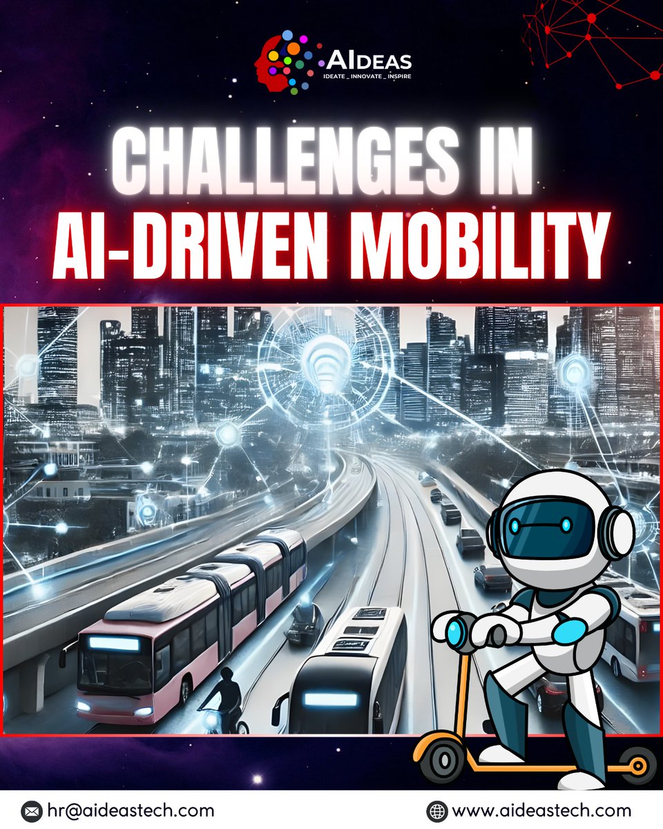 AIdeastech's tweet image. At AIdeas Tech, we work to overcome these challenges by developing dependable, transparent, and efficient AI solutions that enhance mobility systems.

#AIdeasTech #AIDrivenMobility #SmartTransportation #FutureOfMobility #AutonomousTech #AIInnovation #TechForGood