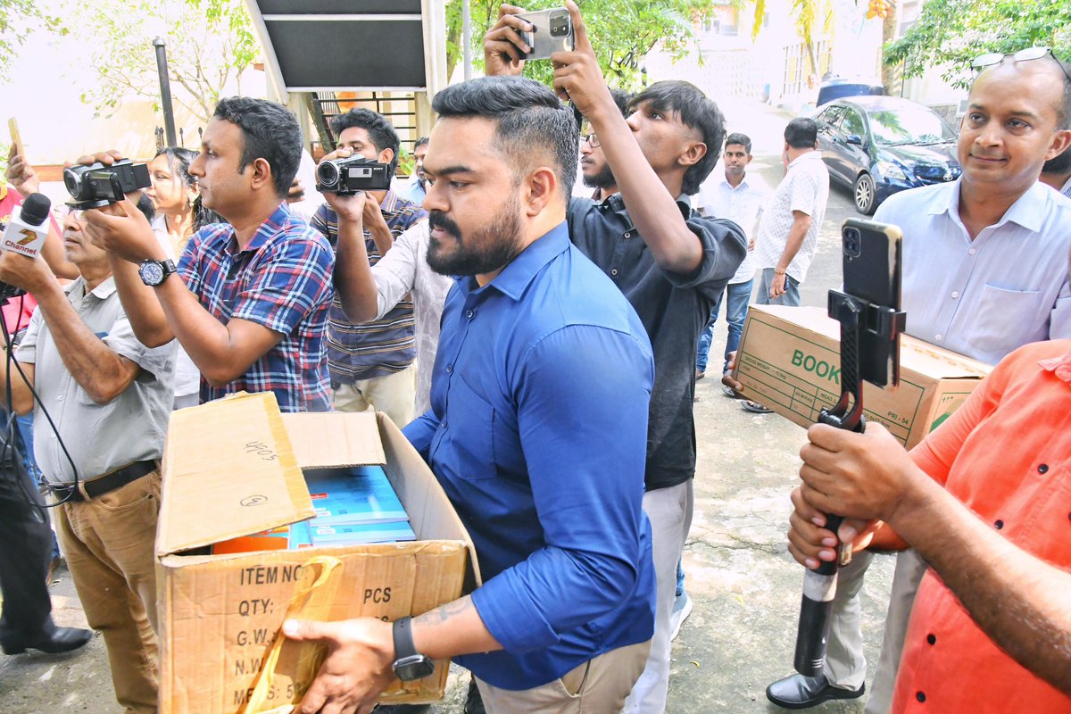 Namal Rajapaksa tweet media