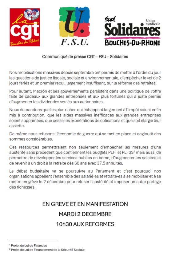 FSU Territoriale - AMP Metropole tweet media