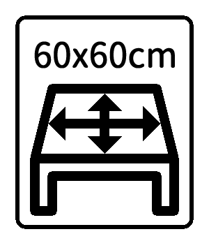 中量級以上のボードゲームはそろそろ『プレイするのに必要最低限の卓サイズ』を記載しても良いと思う。
人数・時間・年齢に並べてピクトグラムで。

というわけで作ってみたので、使いたい方いたらご自由にどうぞ🎁
(主線黒・背景透明色)

ちなみにウチの作品なら60x60cmあればじゅうぶん😃