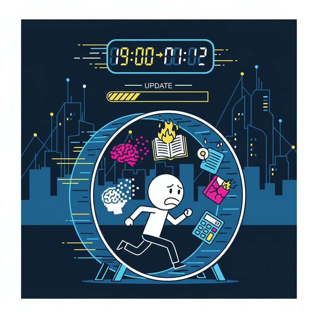 dunosor's tweet image. 🧵¡Oh, qué maravilla el #progreso! Resulta que ahora vivimos en la era dorada donde el conocimiento humano dura lo que un story de Instagram: 24 horas y, si tienes suerte y es contenido &quot;evergreen&quot;, quizá una semana entera. El #saber es fugaz.

#Obsolescencia #IA #Conocimiento 🧵