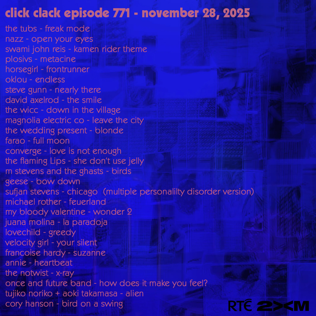 thecorpo's tweet photo. Listen back link for the radio show last Friday, get it while you (sob) can!
https://t.co/brJPzWEMt3
#clickclack #rte2xm https://t.co/1ZWaTcyIu8