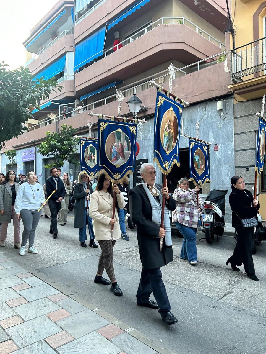 Os dejamos algunas de las imágenes que han marcado la agenda cofrade este fin de semana. 
El sábado tuvo lugar el encuentro de jóvenes cofrades, y ese mismo día por la tarde se realizó el tradicional rosario de adviento organizado por la Agrupación de Cofradías.