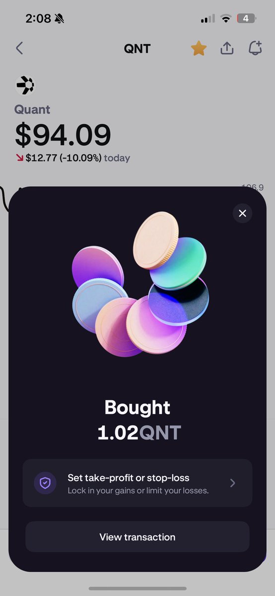 $QNT. 

Because why the fuck not