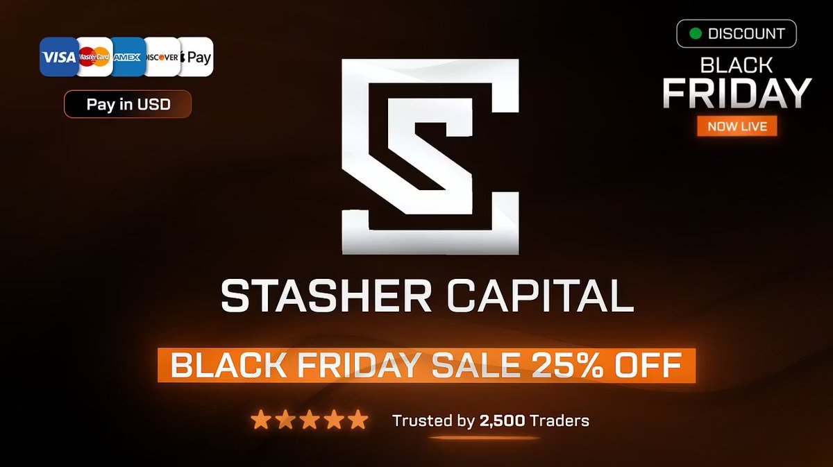 stashercapital's tweet image. We have only a few spots left — once they’re gone, this Black Friday deal is gone for good.

Today is the final day to enjoy 25% off all our Discord memberships.

Your membership includes:

● Forex trading setups
● Crypto calls &amp;amp; analysis
● A like-minded trading community
●…