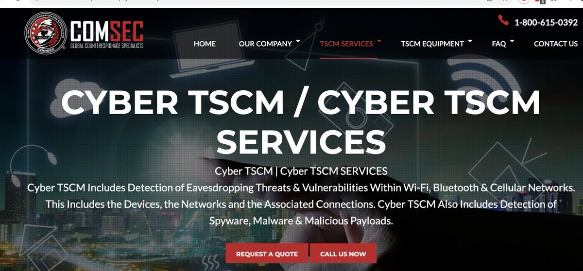 comsec's tweet image. Surreptitious Hybrid Eavesdropping Devices Can Compromise Business Electronic Privacy &amp;amp; May Be Hiding In Plain Sight. We Detect &amp;amp; Locate the Threats: comsecllc.com/services/cyber… #security #businesssecurity #IoT #riskmanagement #cybersecurity #business