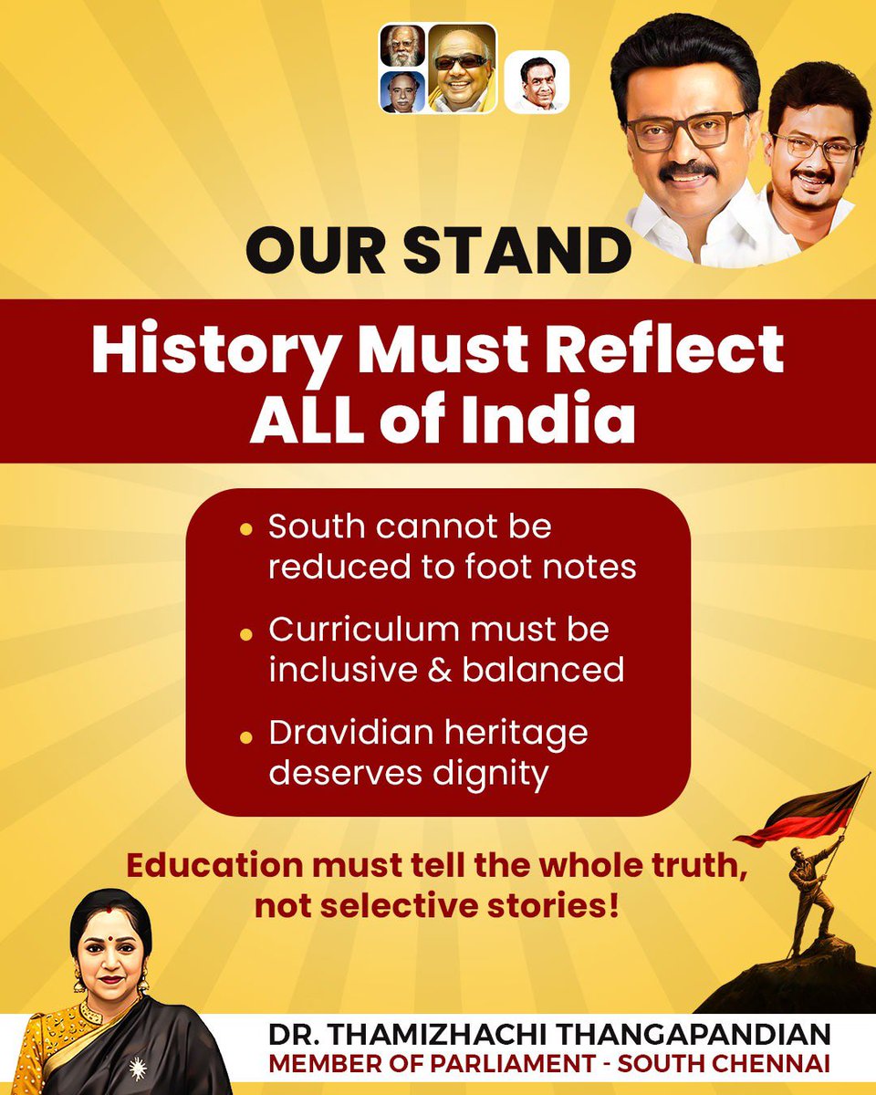 ThamizhachiTh's tweet image. NCERT Textbook Omits South India’s History

#NCERT #Textbook #SouthIndia