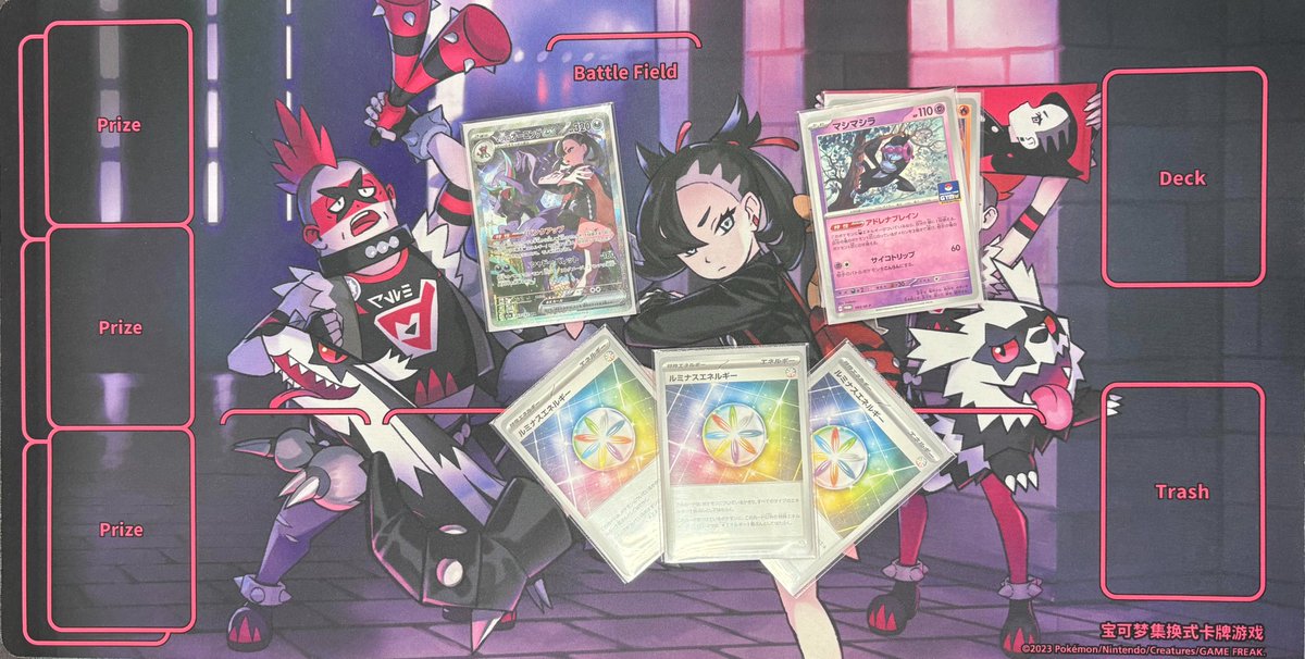 【大会結果】

本日開催
ポケモンカード　ジムバトル
優勝は　クレナイ　様でした！
デッキ名：マリィのオーロンゲ
ひと言：ルミナスサイコー！

優勝おめでとうございます！🥇
平日夜の開催にも関わらず沢山のご参加、ありがとうございました！