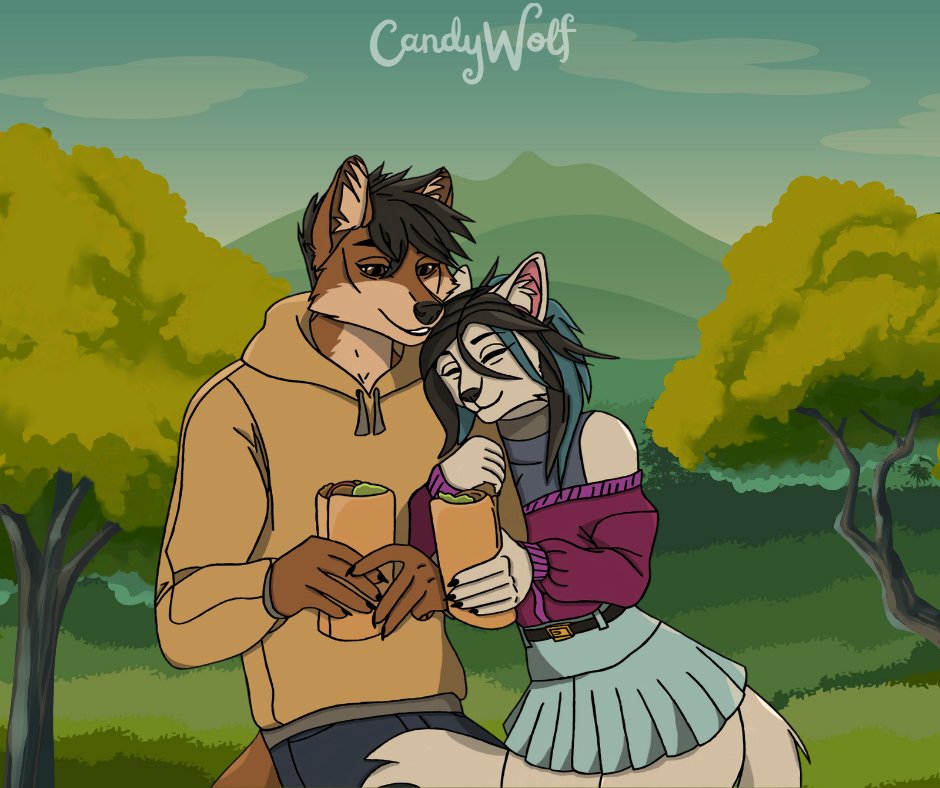 CandyWolfs's tweet photo. Love In Forest

#furry #furrywolf #furryart #furryartist #furryboy #furrygirl #furryartwork #furrycouple https://t.co/zGGGWVu7rN