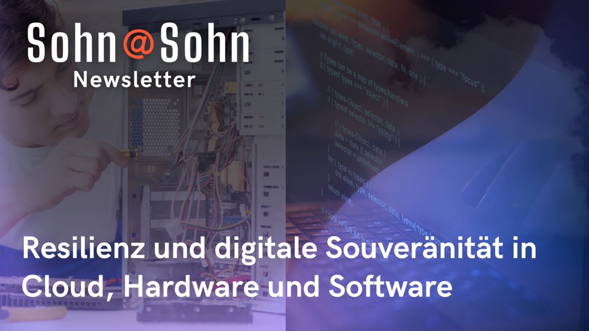 gsohn's tweet image. Digitale Souveränität und technologische Resilienz in Deutschland und Europa linkedin.com/pulse/digitale…