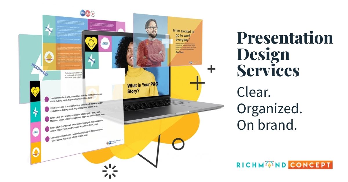 RichmondConcept's tweet image. A strong presentation can change the outcome of a meeting. When a deck is clear, organized, and visually aligned with your brand, people understand the message faster and with more confidence.

At Richmond Concept, we design presentations that help teams communicate without…