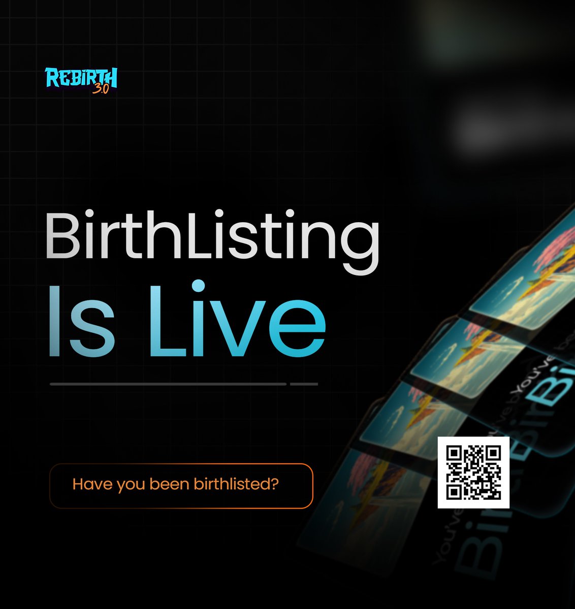 Today, the cycle restarts. 

Not for everyone, but for those ready for a real second chance. 

BirthListing is LIVE. 

Access courses, communities, mentorships, funding &amp; a year-long transformation. 

Your next 12 months won’t look like your last. 

Start your Rebirth Now!