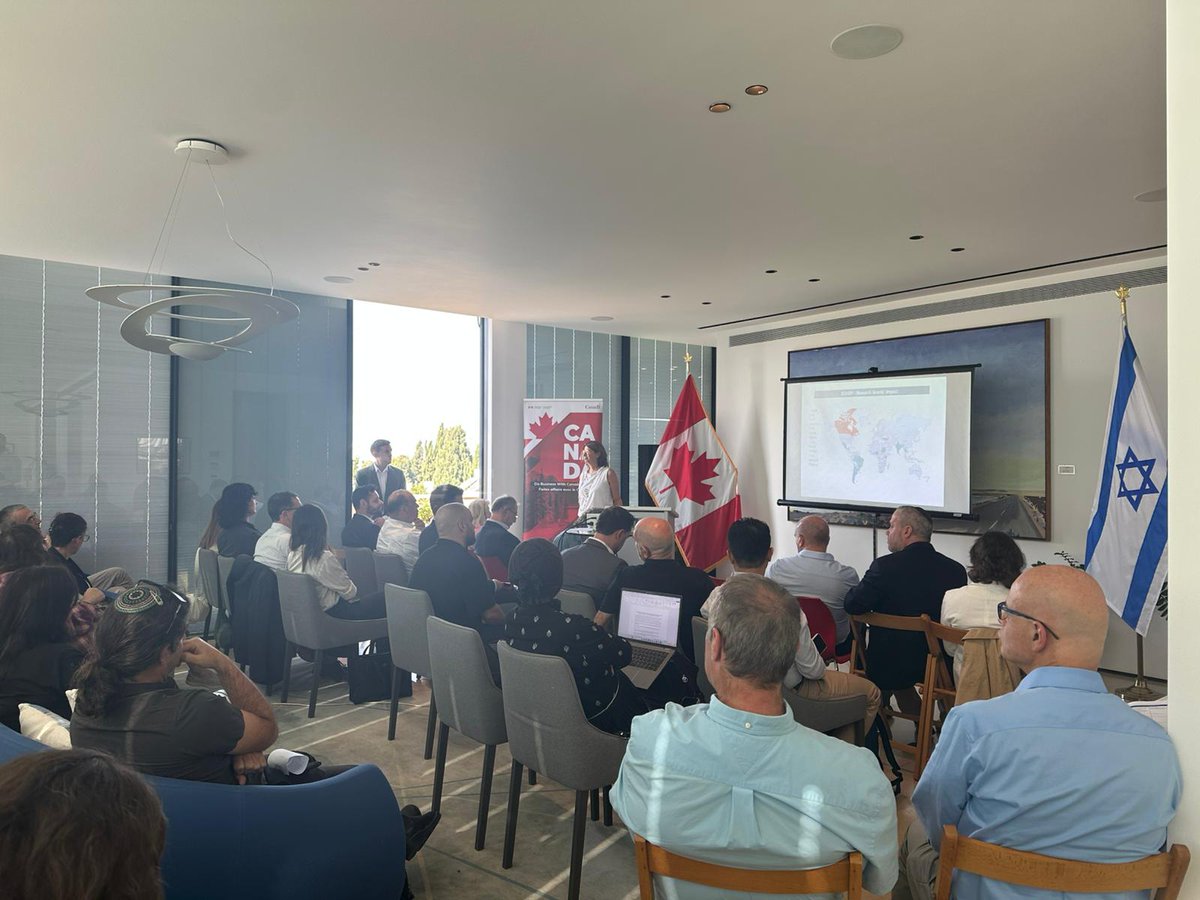 CanEmbIsrael's tweet image. Great morning launching the Joint 🇨🇦–🇮🇱 Health Research Program, uniting partners and researchers to tackle major health challenges.

Science diplomacy strengthens capacity and delivers solutions that help people everywhere.

Thanks to the ISF, @CheMalag , and @azrielifdn