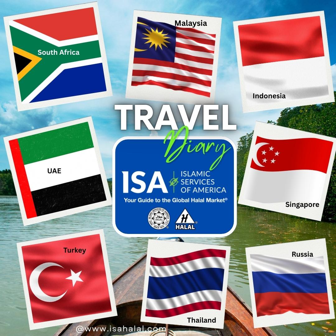 🌍 ISA is going places and so is your business! This year, we covered:

- UAE
- Indonesia
- Malaysia 
- Turkey
- Thailand
- Singapore
- South Africa
- Russia 

🤝 Expand your global reach, gain trusted certification, and connect with millions of Halal-conscious consumers. 👉