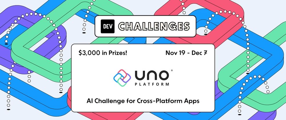 ThePracticalDev's tweet image. Want to enter the AI Challenge for Cross-Platform Apps but feeling crunched for time? ⏳

We get it, building native cross-platform apps from a single shared codebase using .NET used to be time consuming, but Uno and DEV have you covered.

Here are 3 simple submission ideas you…
