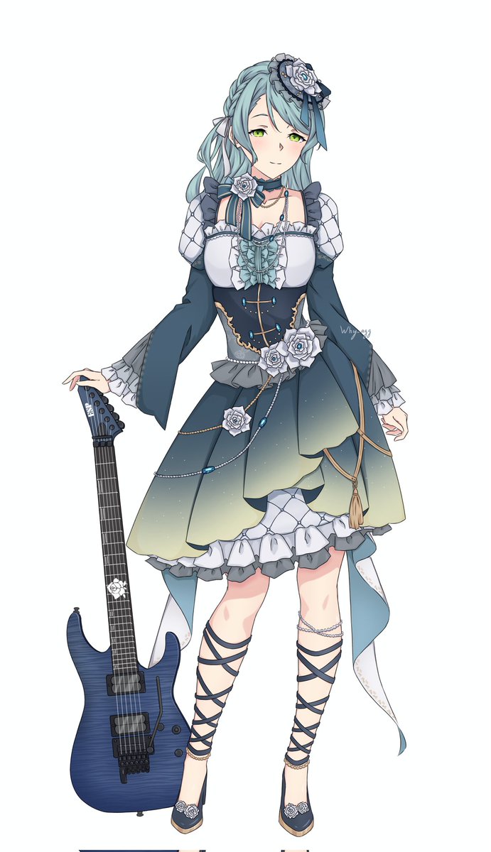 Sy 🌹🎸
#bandoriart #バンドリ #Roselia