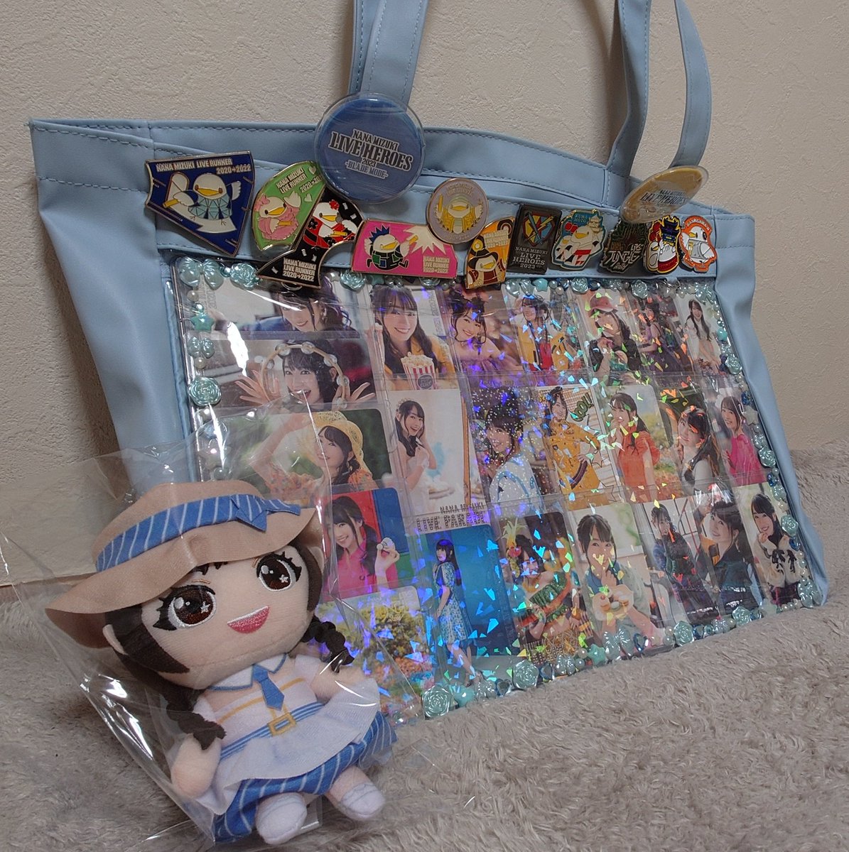 水樹奈々 痛バ じゅんにお願いして奈々様痛バ作ってもらいましたよー！！ ライブ