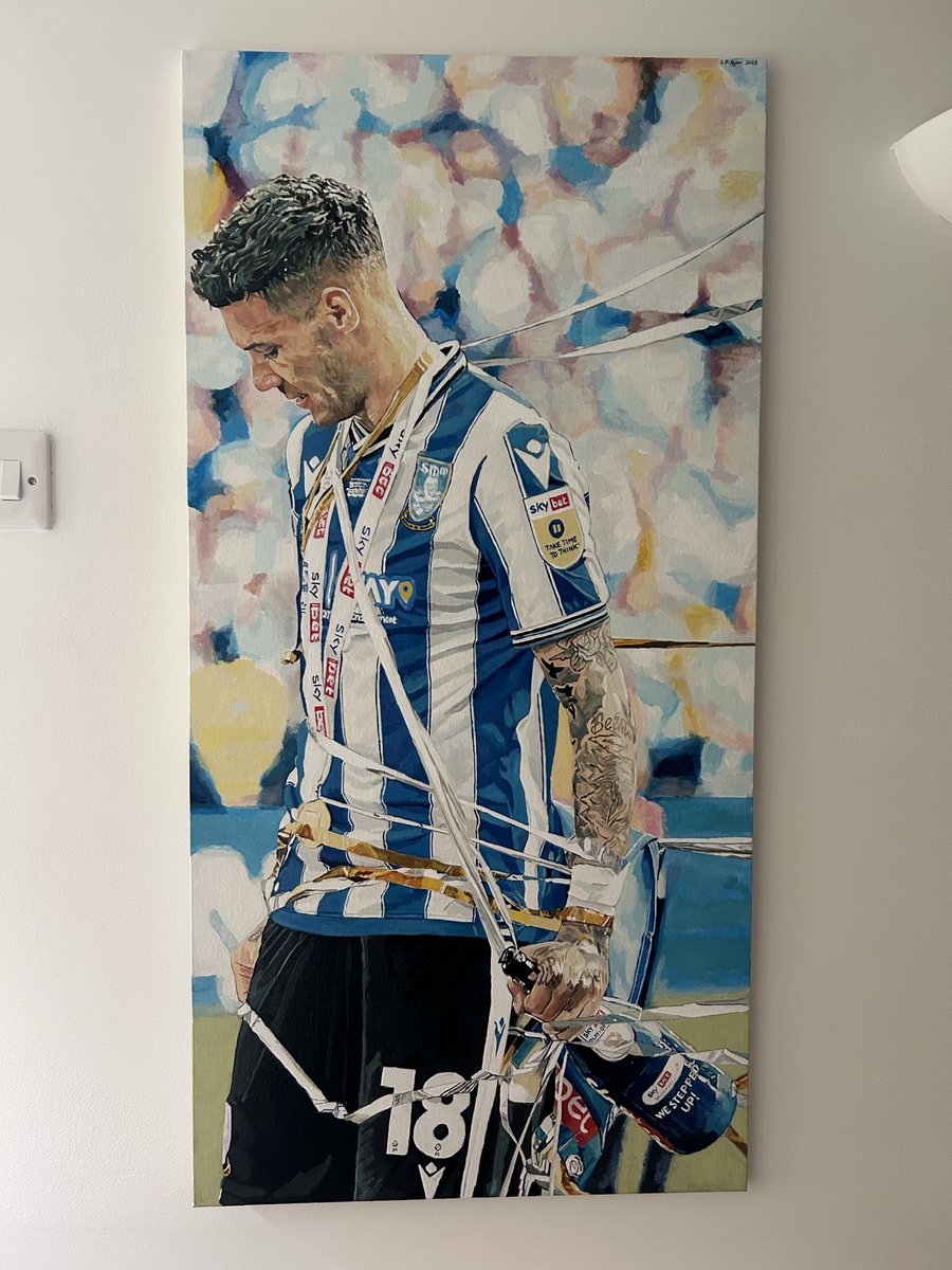 Happy Birthday to both <a href="/bazzabannan25/">Barry Bannan</a> &amp; <a href="/Marvinjohnson28/">Marvin Johnson</a> 🎉

Extremely proud that they both have my 🖌️🎨 in their homes 🙏

To see more of my artwork follow me at instagram.com/studioartwork_… #swfc <a href="/swfc/">Sheffield Wednesday</a> <a href="/WTIDPOD/">The Wednesday ’Til I Die Podcast</a> <a href="/chrismcclure86/">Chris McClure</a> #art #football