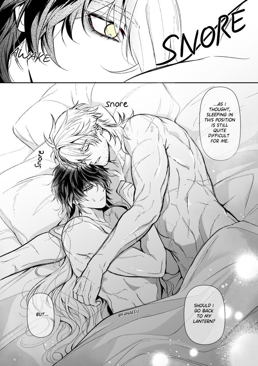 FanaeeU's tweet photo. “Lately, I’ve been longing for that time, long ago, when I slept alone in absolute darkness.”
#Varflins #ルカキリ https://t.co/rENJpwK9Mc