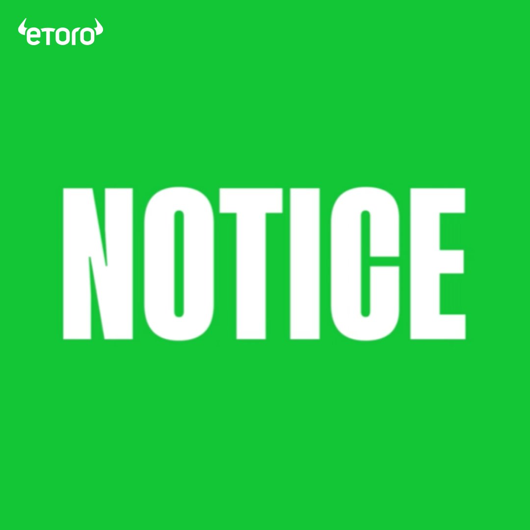 Market Hours Update | Dec 1–5, 2025

Several markets will be closed this week due to holidays in the UAE and Thailand.
Plan ahead and stay informed 🕒

📍 Full details here: etoro.tw/4pMugxP 

— The eToro Team