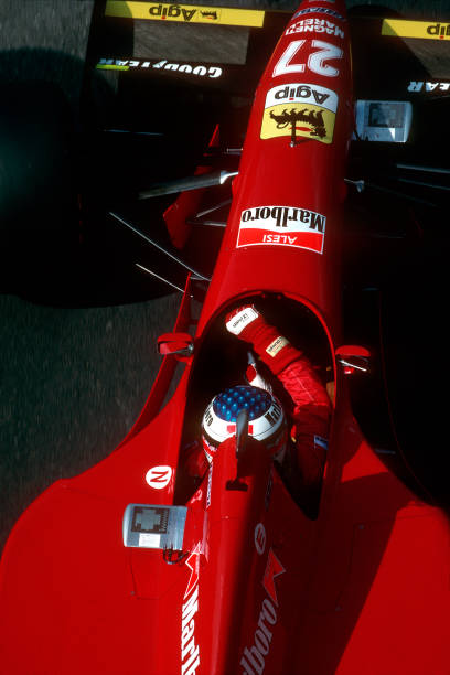 Jean Alesi, Ferrari, Mônaco, 1995. Foto: Paul-Henri Cahier. #F1