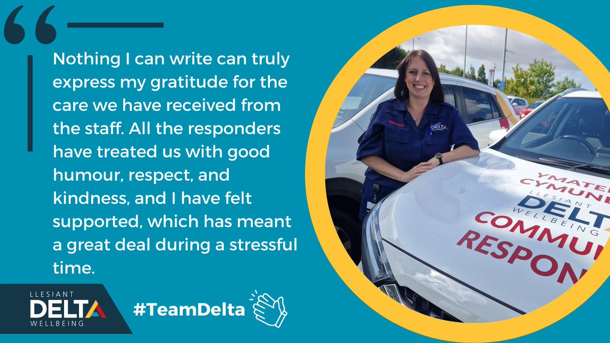 DeltaWellbeing's tweet image. We’re incredibly proud of our Response team, whose compassion and professionalism make a real difference every day 💙

It’s feedback like this that reminds us why we do what we do.

Well done #TeamDelta 👏🏻