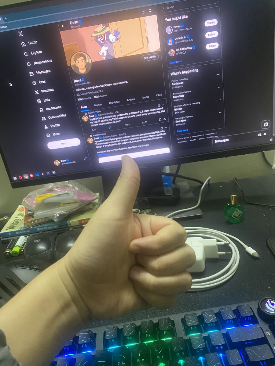 daveindiedev's tweet image. Hello everyone, I’ve been doing solo indie development for a while, but I’ve always done it alone. 

Today, I’ve decided to start building in public for my upcoming products. I hope to meet and connect with many people who share the same vision.

Day 1:
- Submitted a new free app…