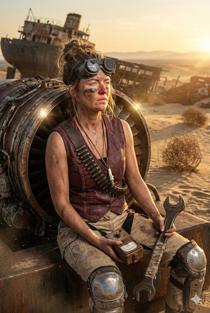 Survivor in the Scrap: A Portrait of Grit and Hope