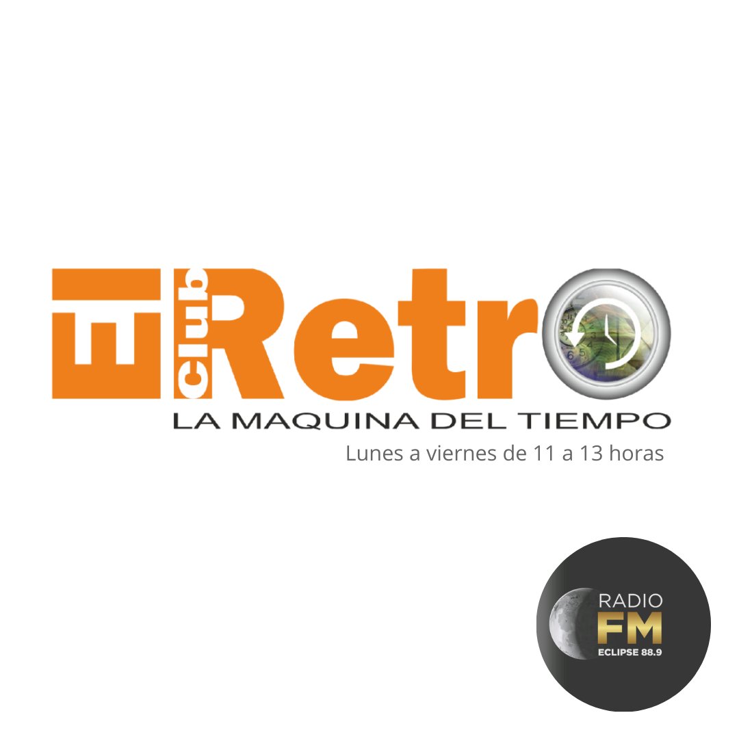 radiofmeclipse's tweet image. #Programa | El Club Retro (lunes a viernes a las 11 horas): un viaje en el tiempo a lo mejor de la música de los ’70, ’80, ’90 y 2000, con la conducción de Juanjo Garone.

► Radio FM Eclipse 88.9 - Tigre
► radiofmeclipse.com