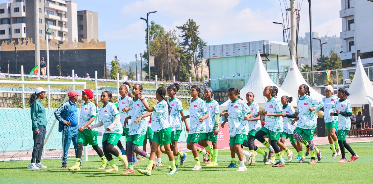 UKinEthiopia's tweet photo. Congratulations to Gulele Tabia for winning the #SheWins U-17 Girl's football tournament!
We're using football to inspire girls and raise awareness about #16DaysOfActivism against GBV.
Thanks to our partners for making this event a success.
#SeeThingsDifferently @greatcampaign https://t.co/iwFd24iDLT