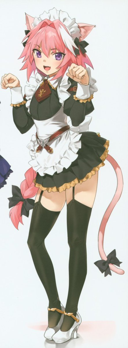 BoxVampire's tweet image. Thanks to the fact that he was often dressed in women's clothing, he got used to it and grew to love cosplay.

And this helps him fulfill the wishes of contractors!